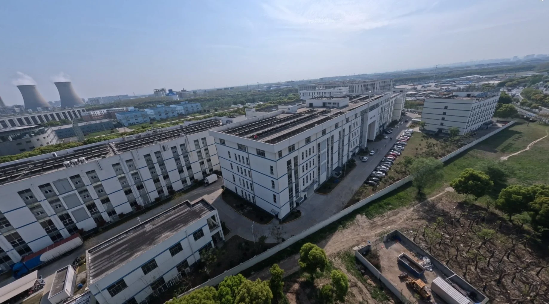 优耐特现代化生产基地航拍